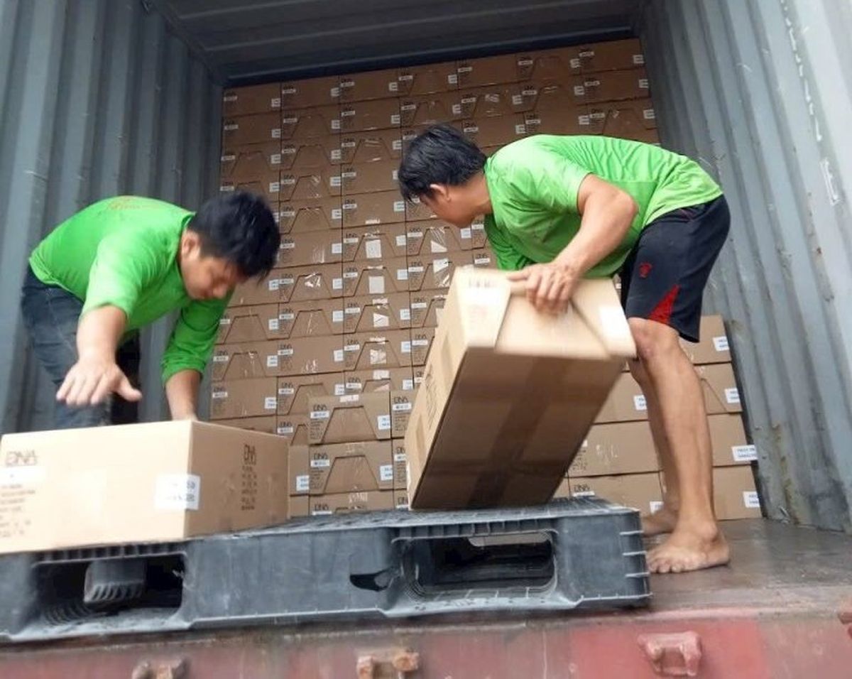 Các loại dịch vụ bốc xếp container