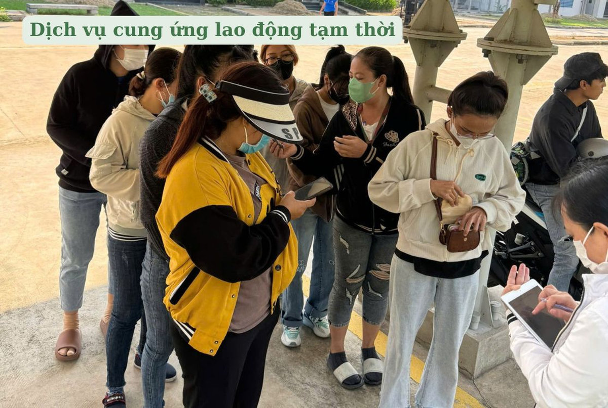 Cung ứng lao động tạm thời nhanh chóng, giá rẻ