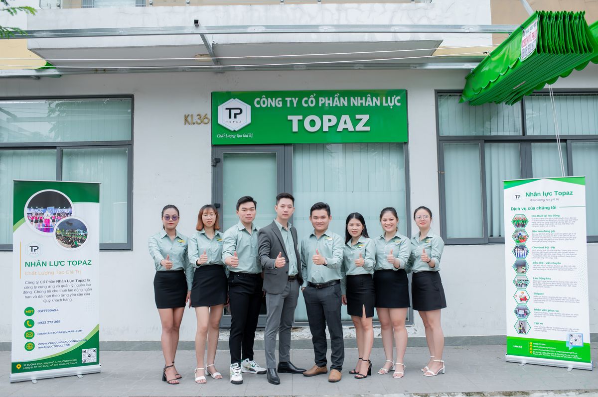 Dịch vụ cứng lao động Bình Tân của Topaz sẽ mang lại sự hiệu quả, nhanh chóng nhất