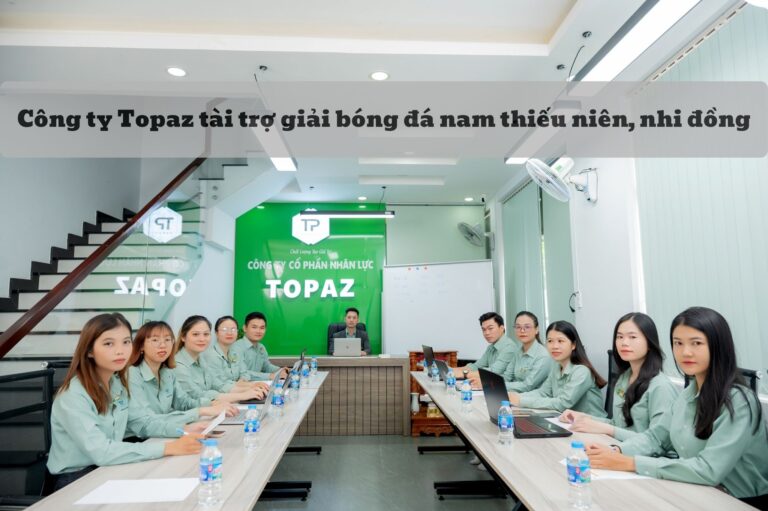 Tài trợ giải bóng đá nam thiếu niên, nhi đồng