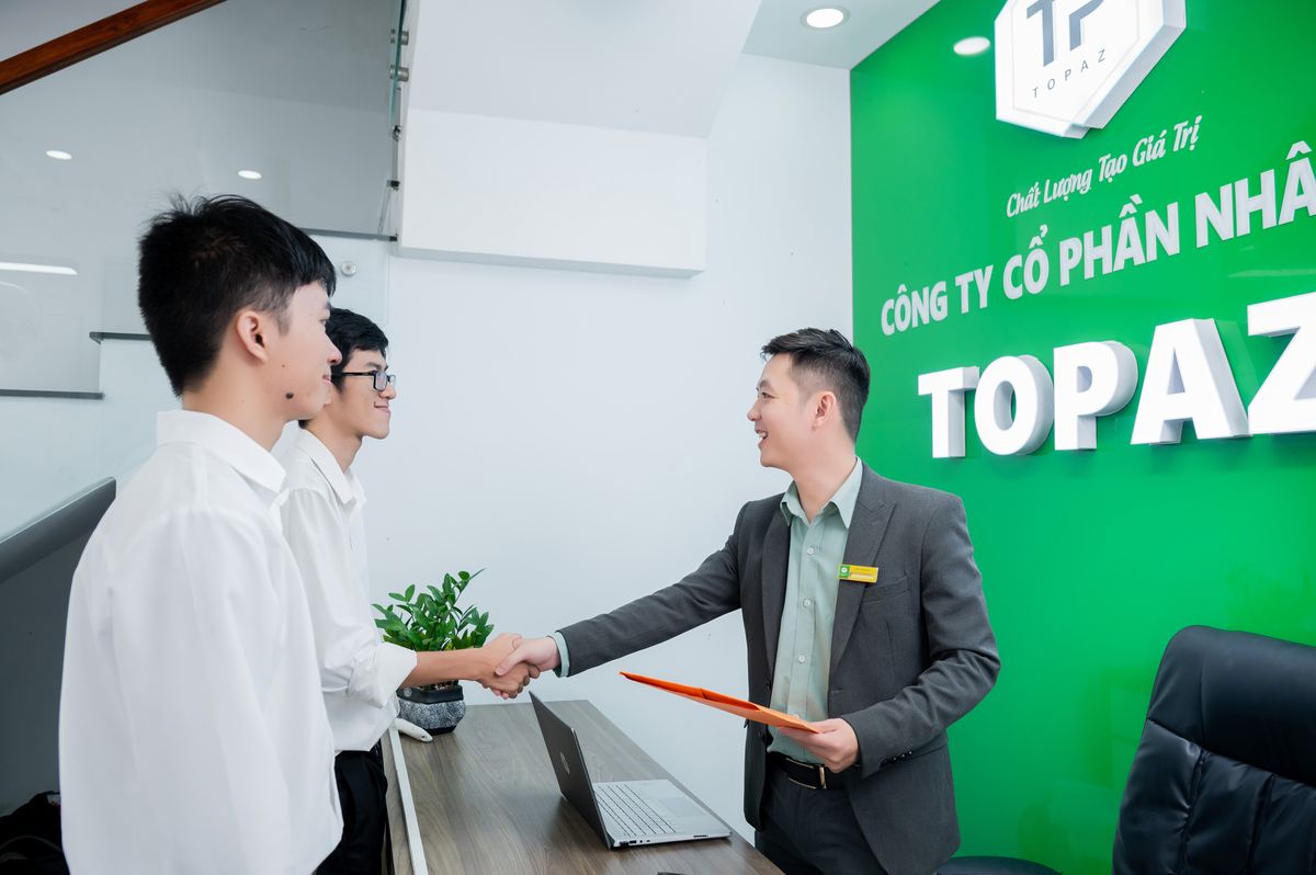 Topaz thực hiện quy trình ký kết hợp đồng với đối tác