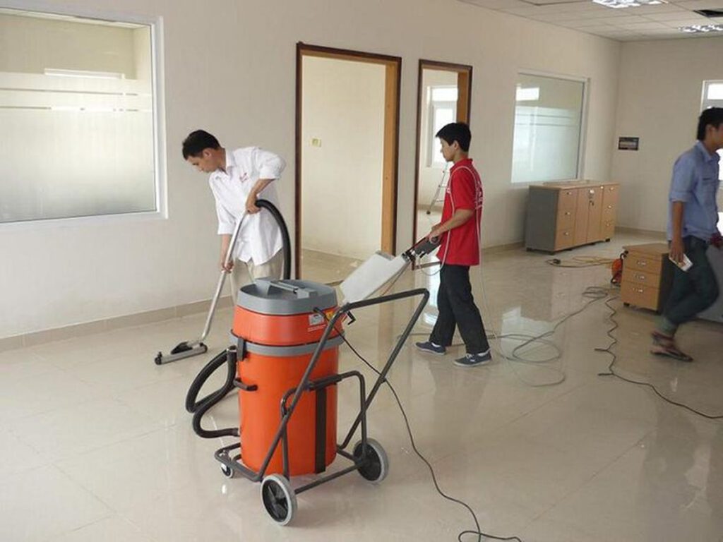 Dịch vụ vệ sinh nhà cửa sẽ giúp tân trang ngôi nhà mới như ban đầu