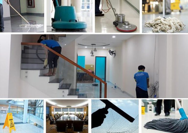 Dịch vụ vệ sinh nhà sau xây dựng