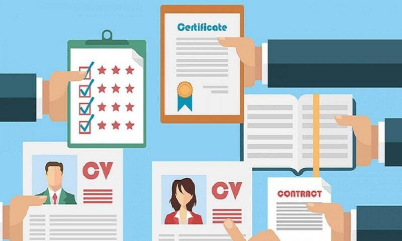 Giấy tờ cơ bản của một bộ hồ sơ nhân sự