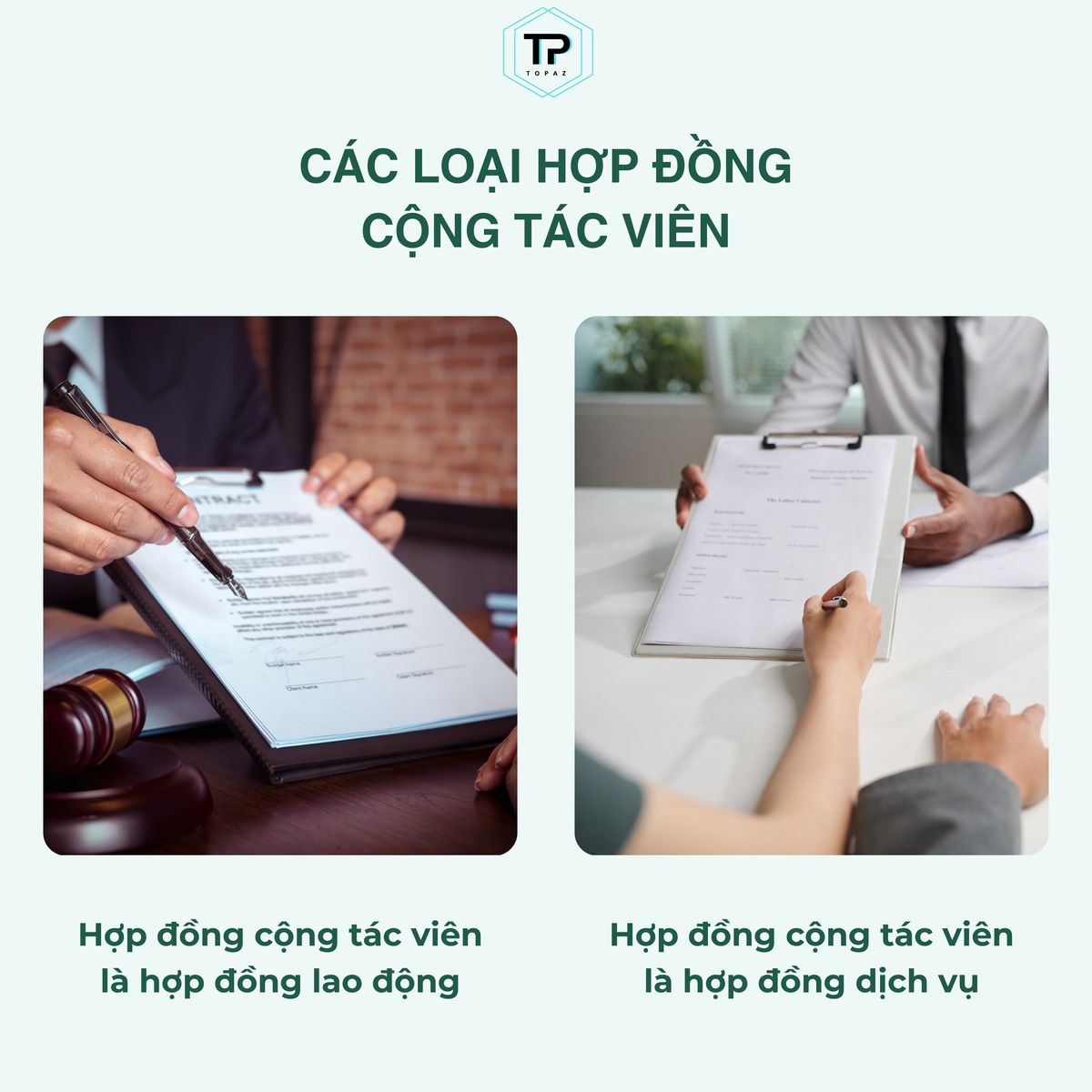 2 dạng hợp đồng cộng tác viên hiện nay