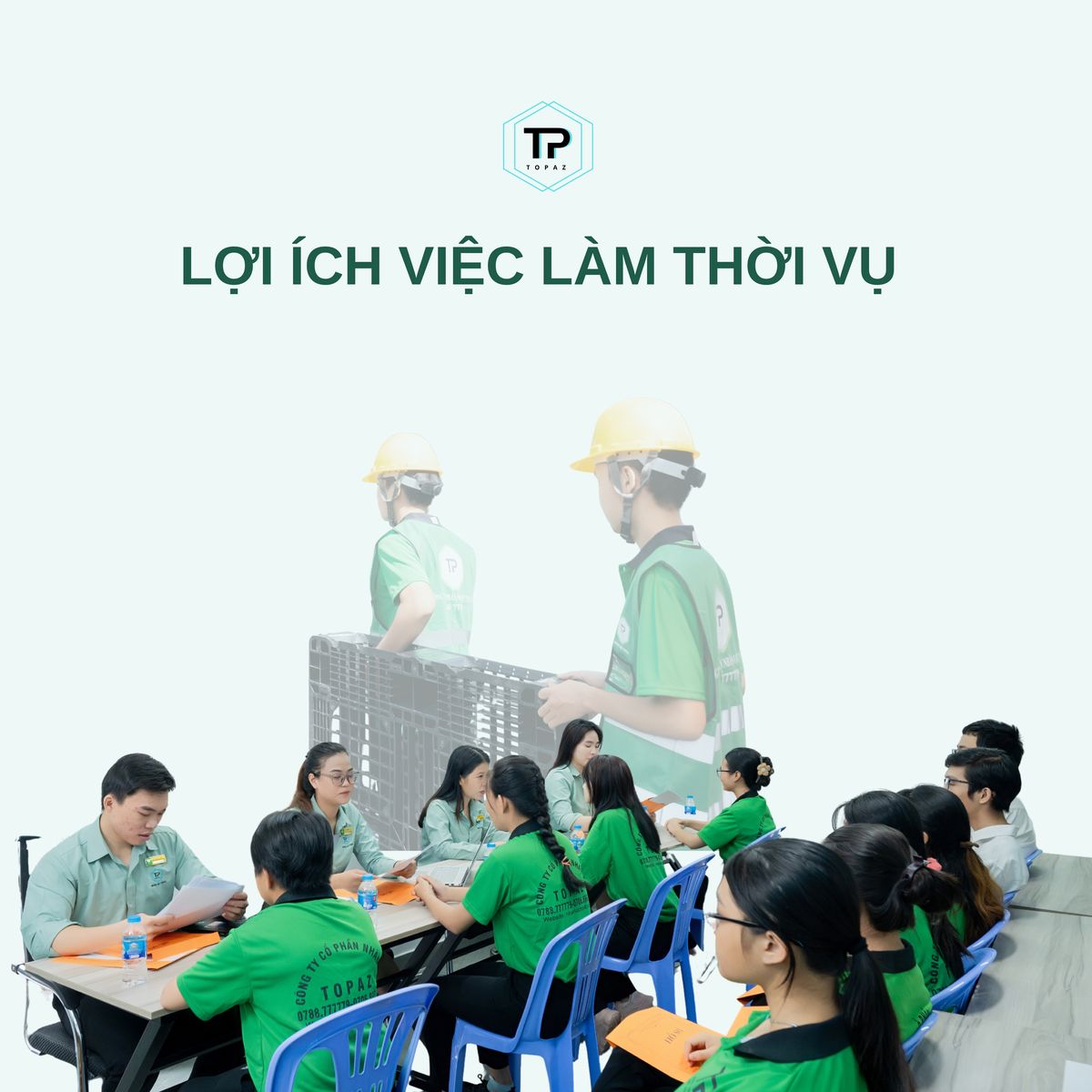 Các lợi ích mà nhân viên thời vụ nhận được sau quá trình làm việc