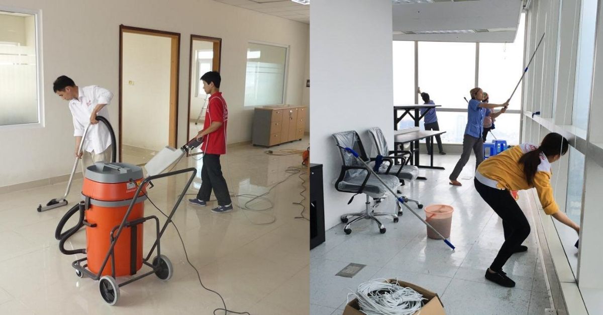 Dịch vụ vệ sinh công nghiệp quận 2 uy tín