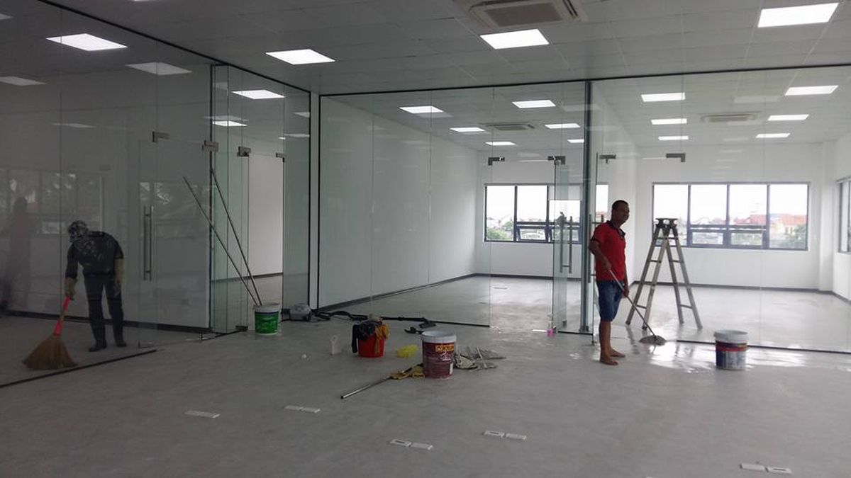 dịch vụ vệ sinh công nghiệp tại Nha Trang - Vệ sinh công trình