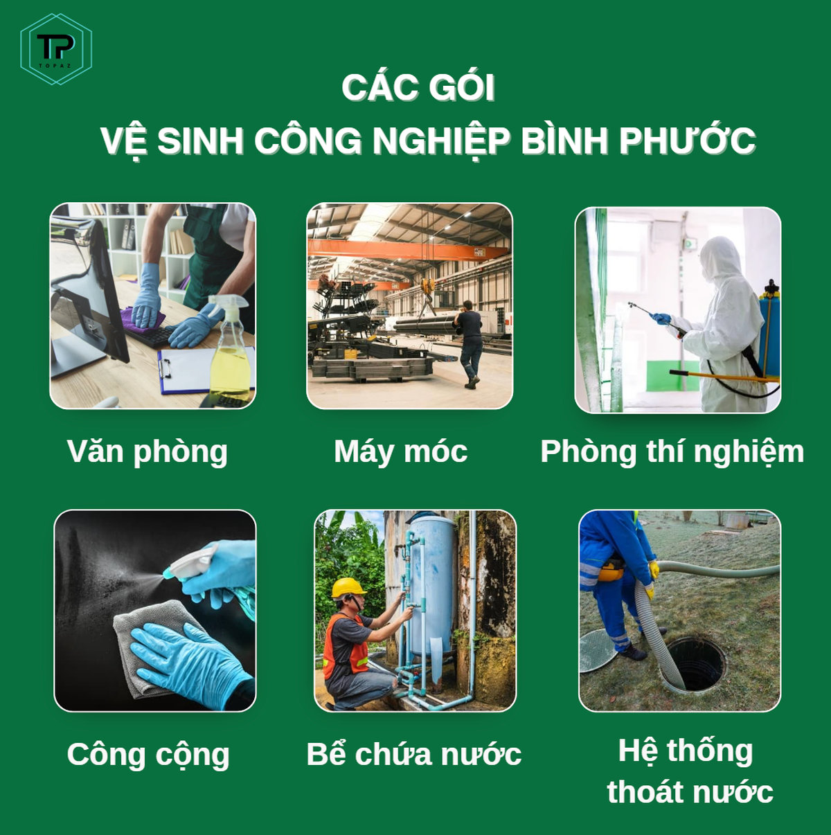 Công ty vệ sinh công nghiệp bình phước