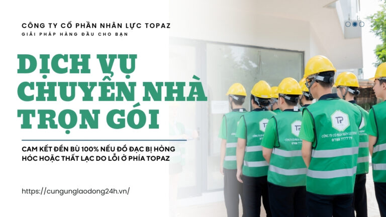 Dịch vụ chuyển nhà Quảng Ninh trọn gói của Topaz