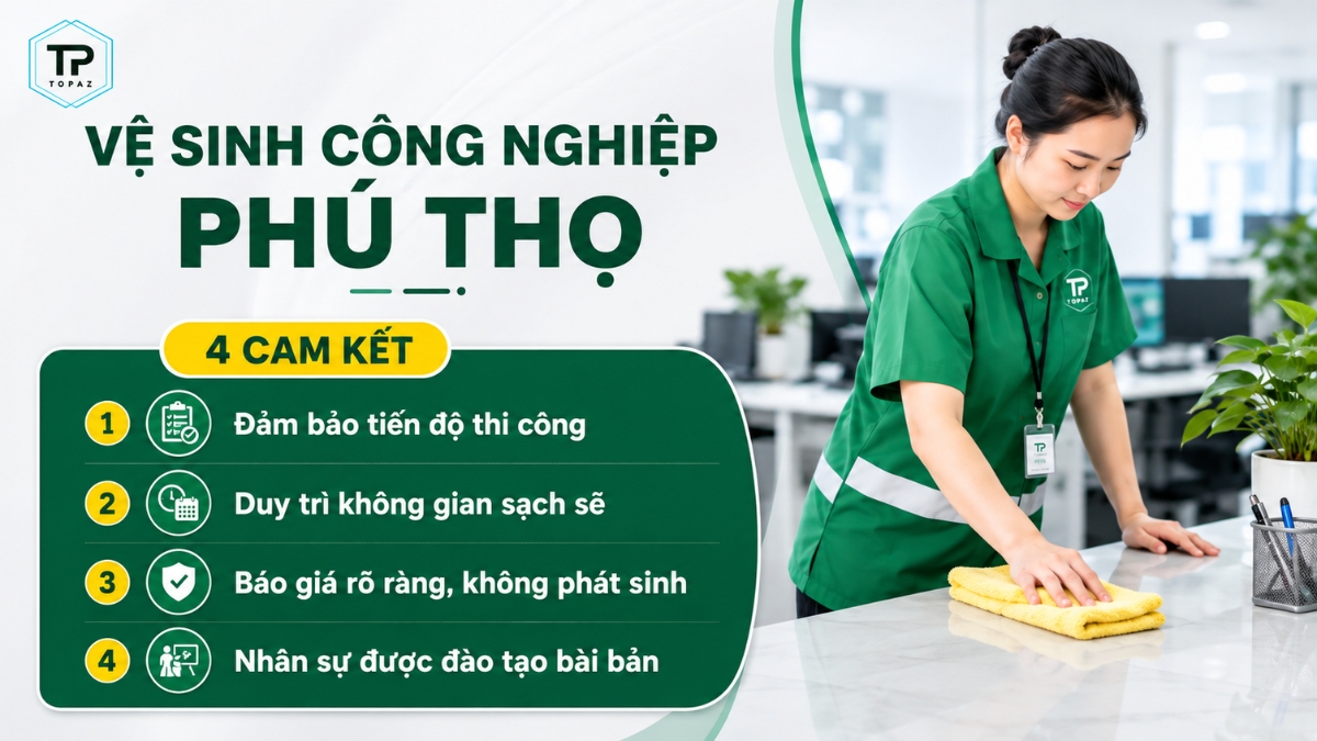 cam kết vệ sinh công nghiệp phú thọ