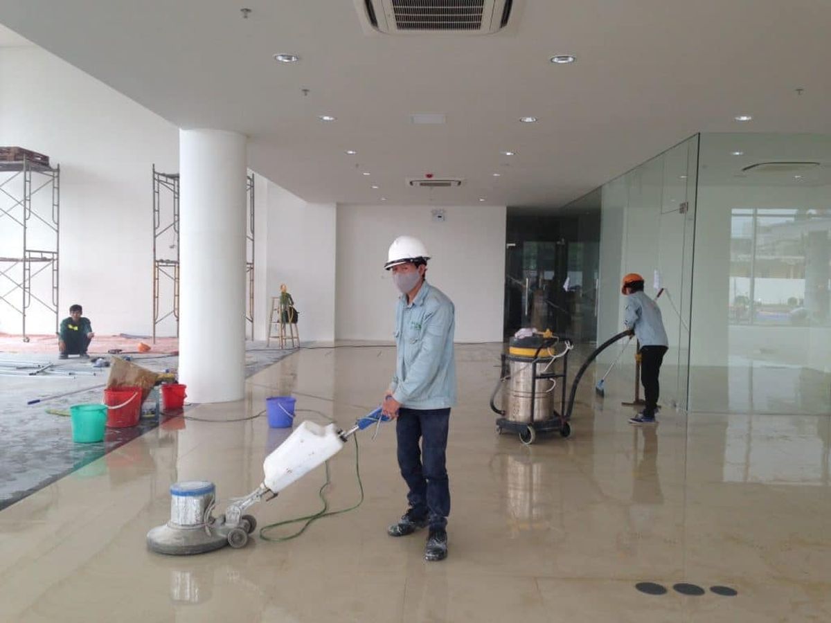 Nhóm dịch vụ vệ sinh công nghiệp Bến Tre
