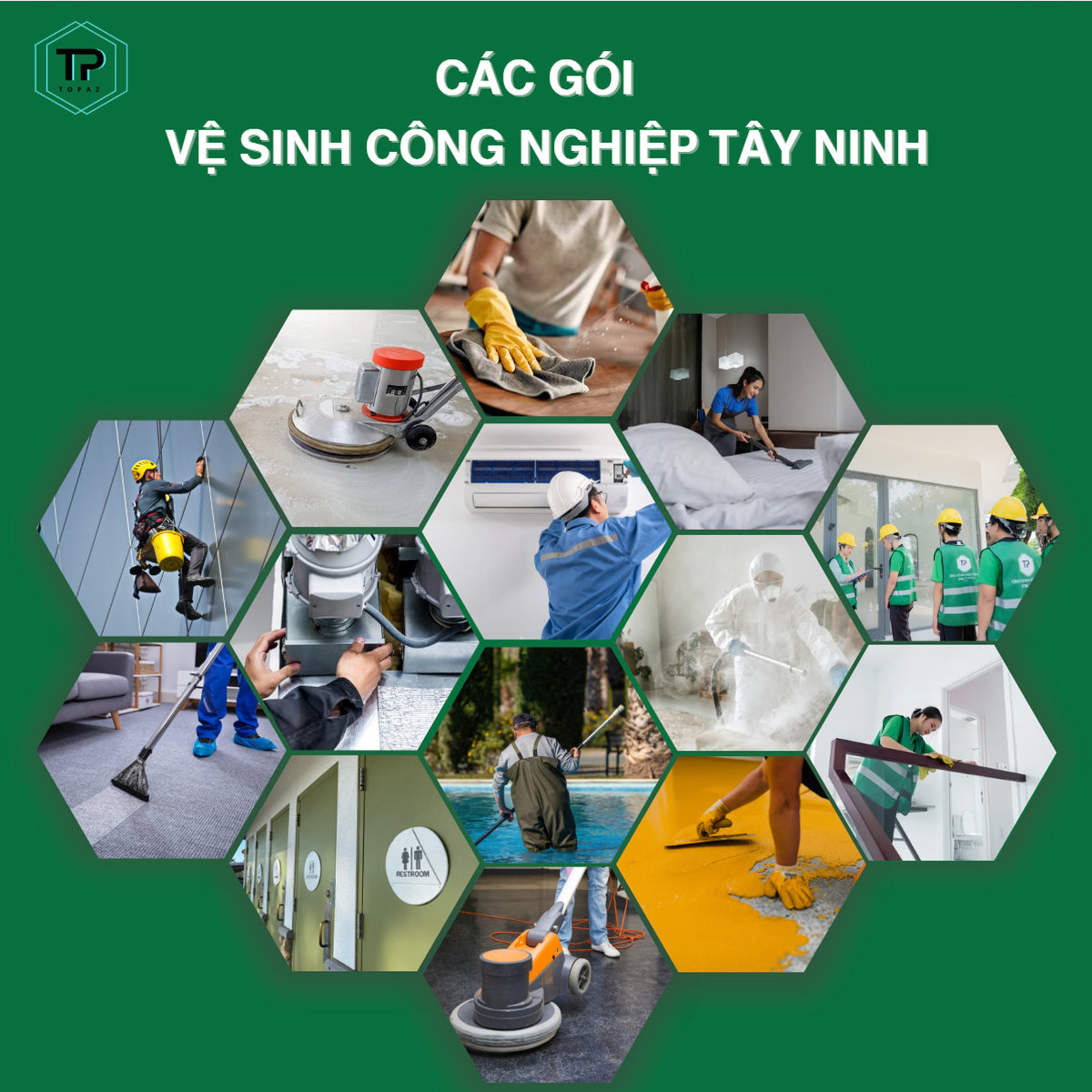 Vệ sinh công nghiệp Tây Ninh chuyên nghiệp