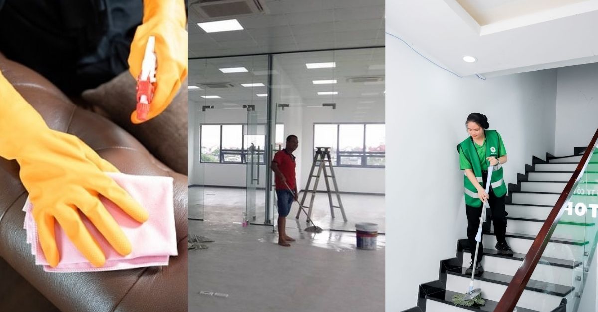 Dịch vụ dọn vệ sinh nhà cửa Thái Nguyên theo giờ