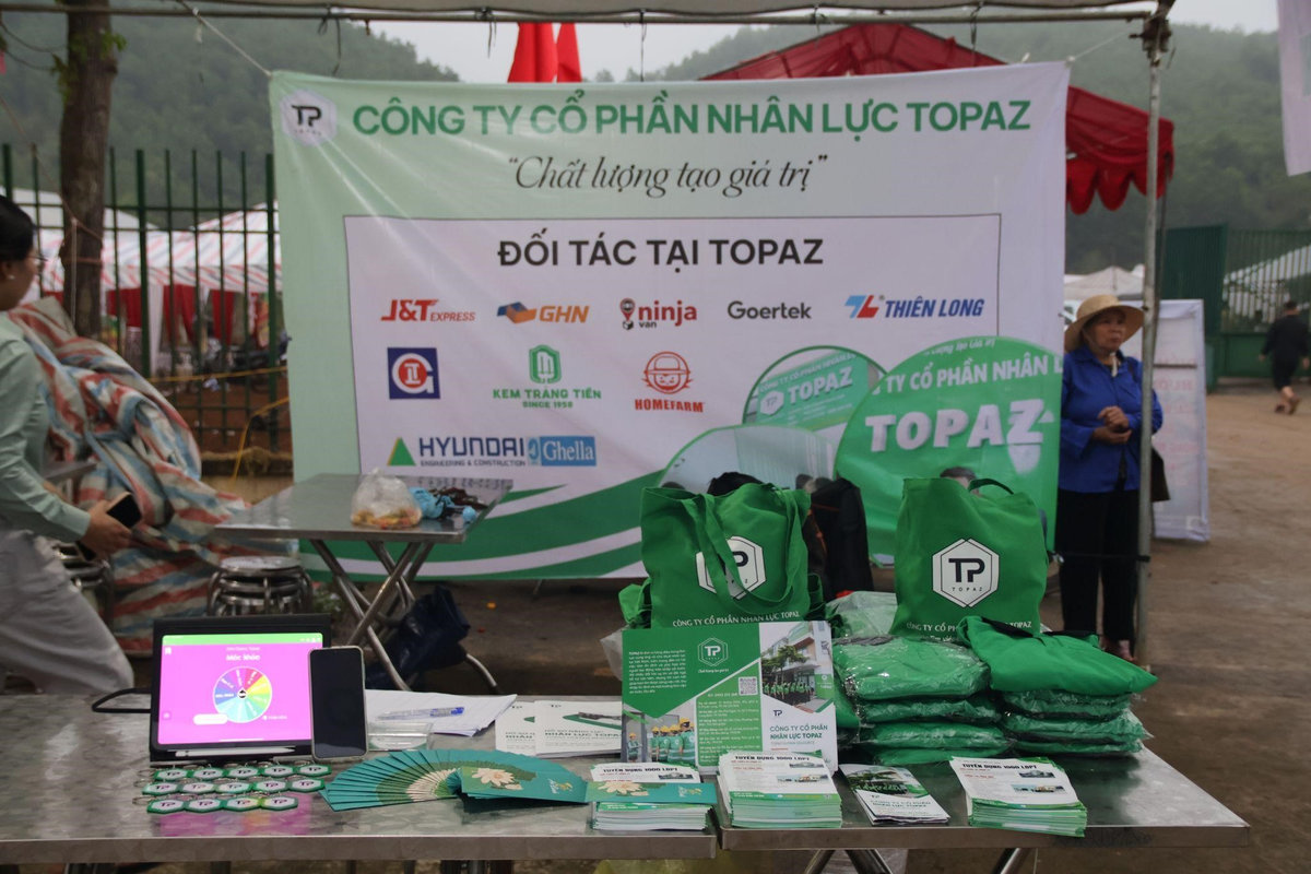 Kết nối nhân lực tại hội chợ Hòa Bình